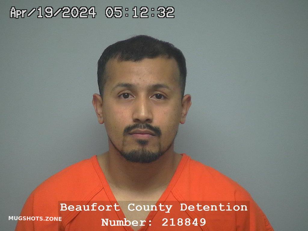 EDUARDO AVILA FONDON 04 19 2024 Beaufort County Mugshots Zone