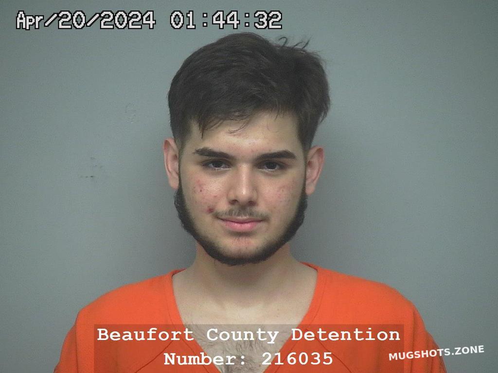 LUCAS GONZALEZ 04 20 2024 Beaufort County Mugshots Zone