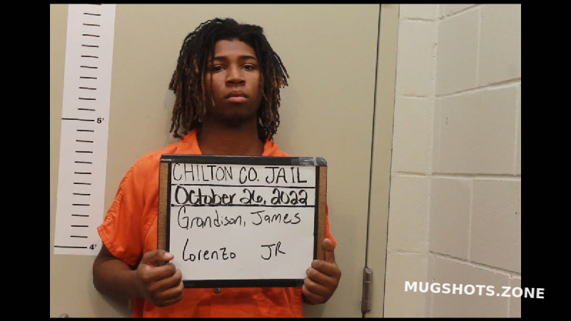 GRANDISON JAMES LORENZO 10 26 2022 Chilton County Mugshots Zone