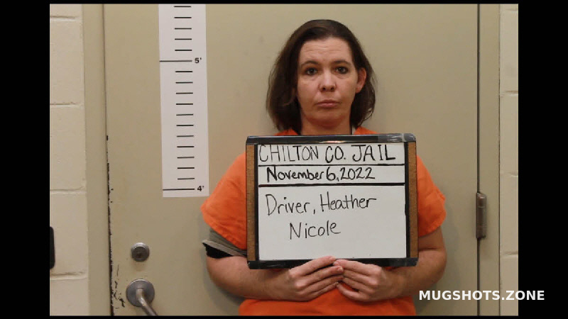 Driver Heather Nicole Chilton County Mugshots Zone