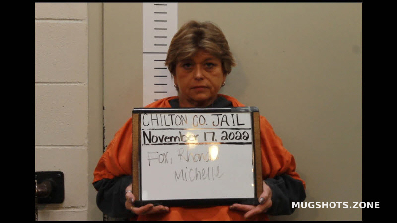 FOX RHONDA MICHELLE 11 17 2022 Chilton County Mugshots Zone