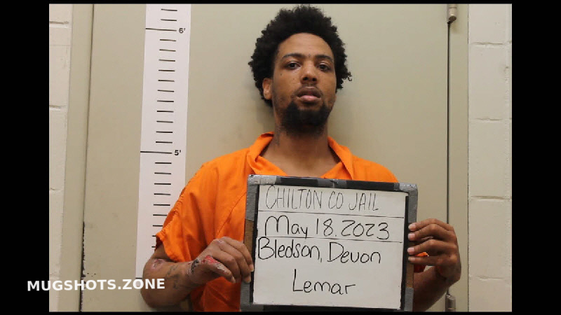 BLEDSON DEVON LEMAR 05 18 2023 Chilton County Mugshots Zone