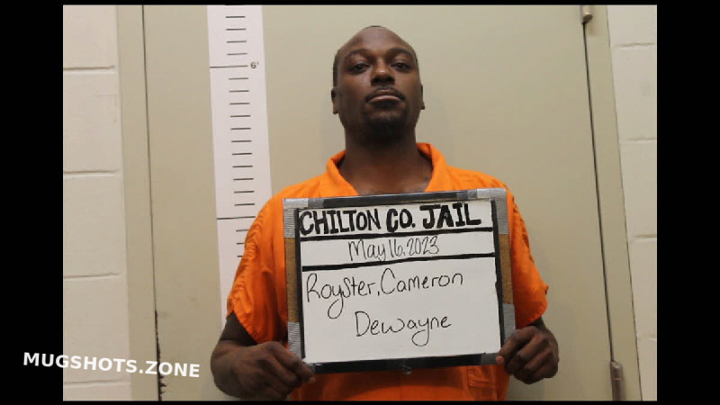 Royster Cameron Dewayne Chilton County Mugshots Zone