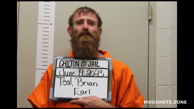 TEAL BRIAN EARL 06 19 2023 Chilton County Mugshots Zone