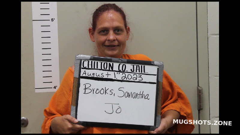 BROOKS SAMANTHA JO 08 01 2023 Chilton County Mugshots Zone