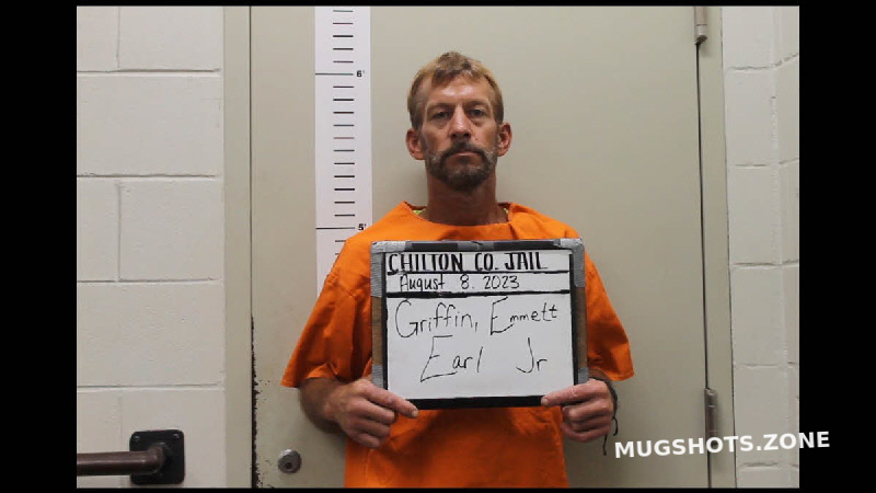 GRIFFIN EMMETT EARL 08 08 2023 Chilton County Mugshots Zone