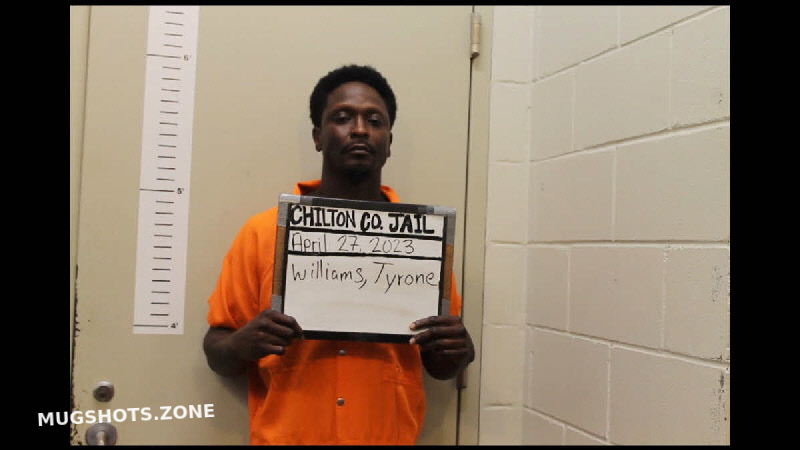 WILLIAMS TYRONE 08 14 2023 Chilton County Mugshots Zone