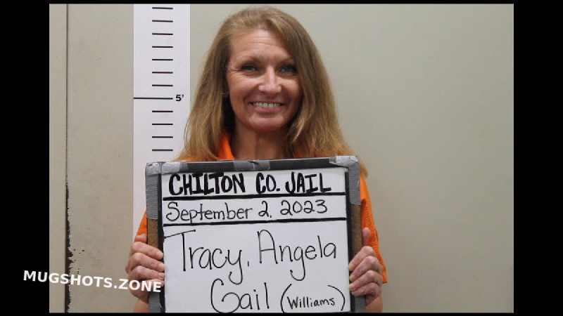 TRACY ANGELA GAIL 09 02 2023 Chilton County Mugshots Zone