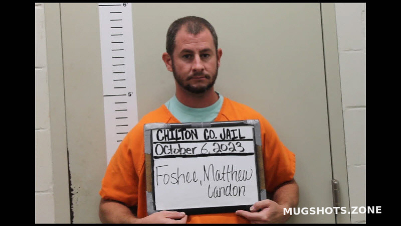 Foshee Matthew Landon Chilton County Mugshots Zone