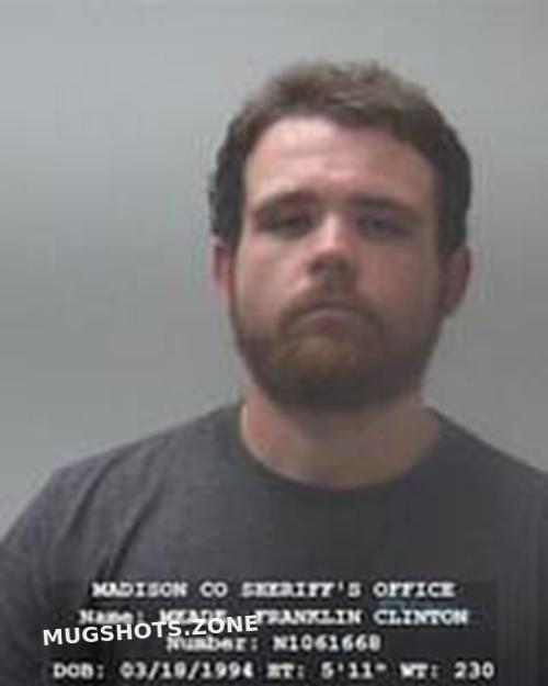 Franklin Clinton Meade Madison County Mugshots Zone