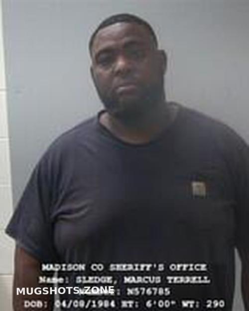 MARCUS TERRELL SLEDGE 09 02 2022 Madison County Mugshots Zone