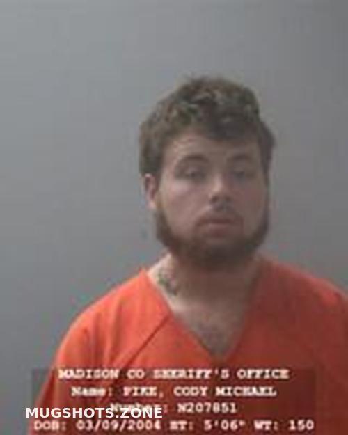 CODY MICHAEL PIKE 09 06 2022 Madison County Mugshots Zone