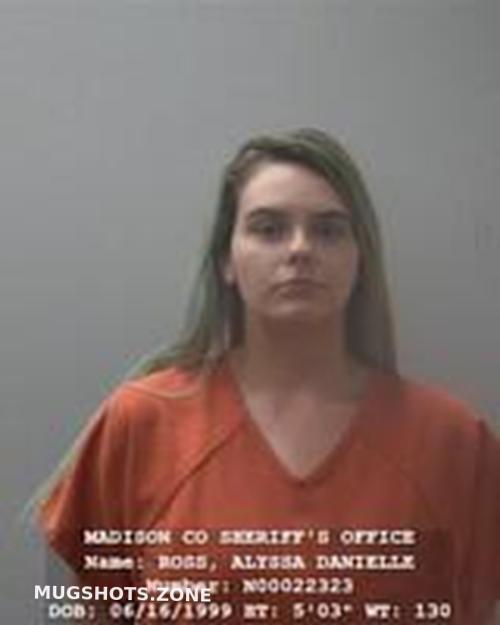 ALYSSA DANIELLE ROSS 09 10 2022 Madison County Mugshots Zone