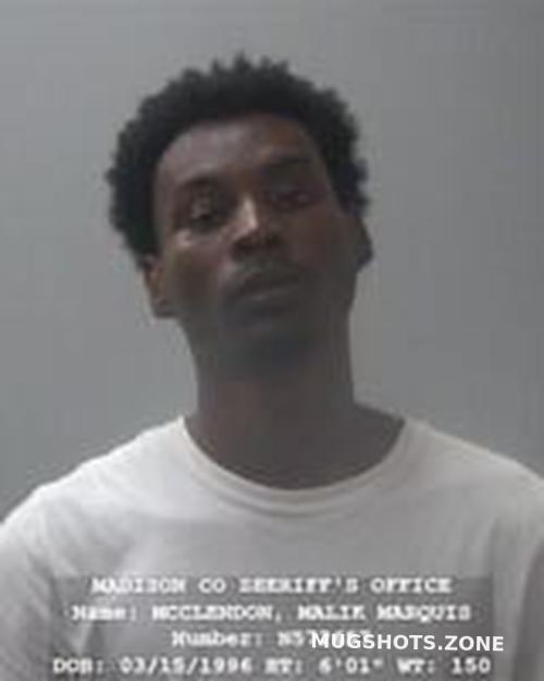 Malik Marquis Mcclendon Madison County Mugshots Zone