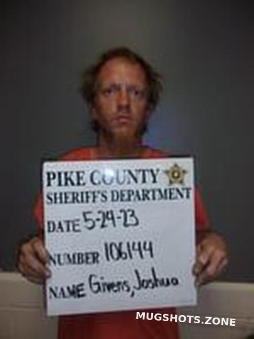 JOSHUA ALAN GIVENS 05 24 2023 Pike County Mugshots Zone