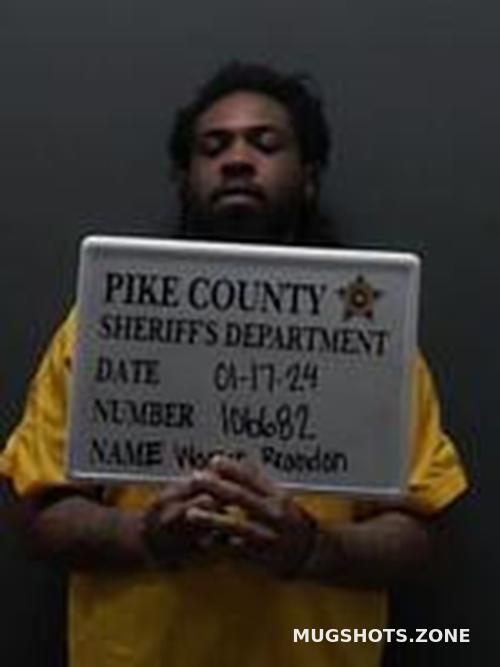 BRANDON LAMAR WARREN 01 17 2024 Pike County Mugshots Zone