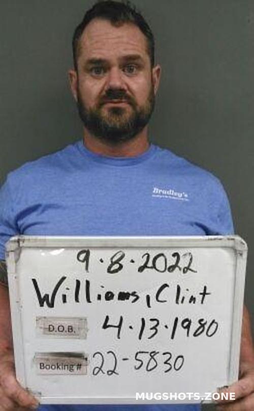 WILLIAMS CLINT GARRETT 09 08 2022 Sebastian County Mugshots Zone