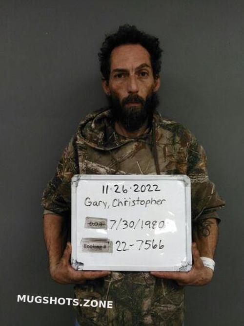 GARY CHRISTOPHER MICHAEL 11 26 2022 Sebastian County Mugshots Zone