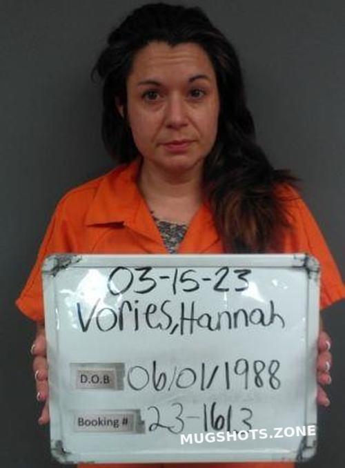 VORIES HANNAH MARIE 03 15 2023 Sebastian County Mugshots Zone