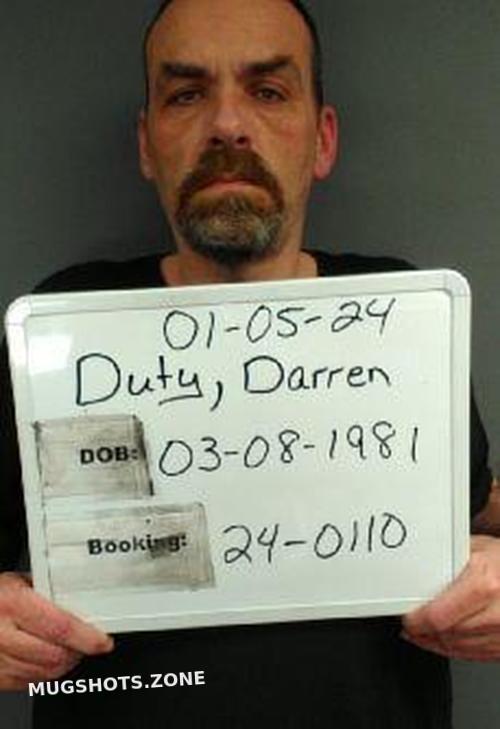 DUTY DARREN RAY 01 05 2024 Sebastian County Mugshots Zone