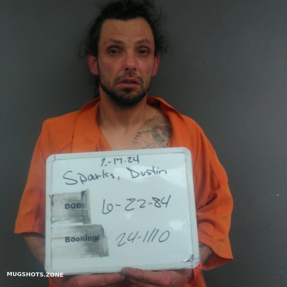 SPARKS DUSTIN LEE 02 16 2024 Sebastian County Mugshots Zone