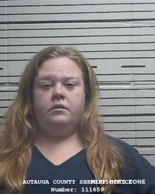 Jenna Leighann Cobb 08 27 2022 Autauga County Mugshots Zone