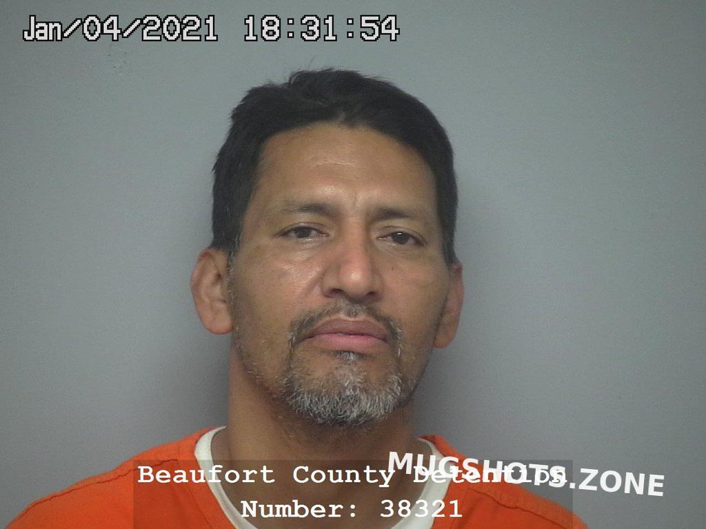 PAUL SALAZAR 01/04/2021 Beaufort County Mugshots Zone