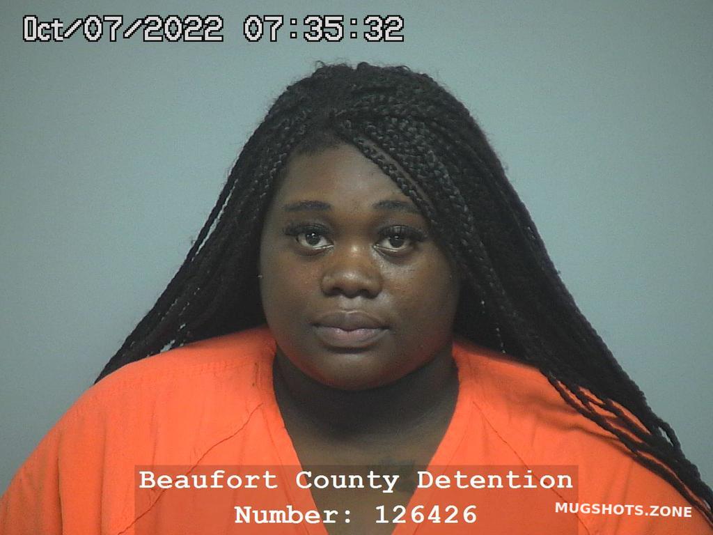 KEVONA WHYNIQUIA MCCALL 10/07/2022 Beaufort County Mugshots Zone
