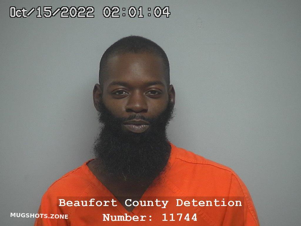 ISHMIL JAMAL FRAZIER 10/15/2022 Beaufort County Mugshots Zone