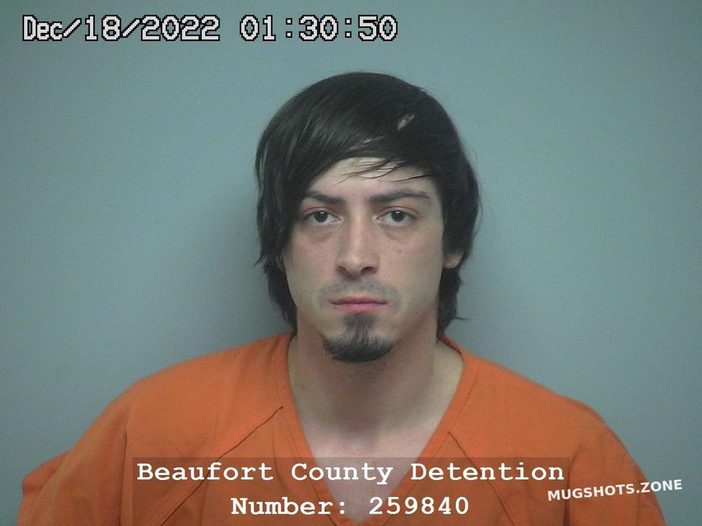 Nicholas Marino Sprague 12 18 2022 Beaufort County Mugshots Zone