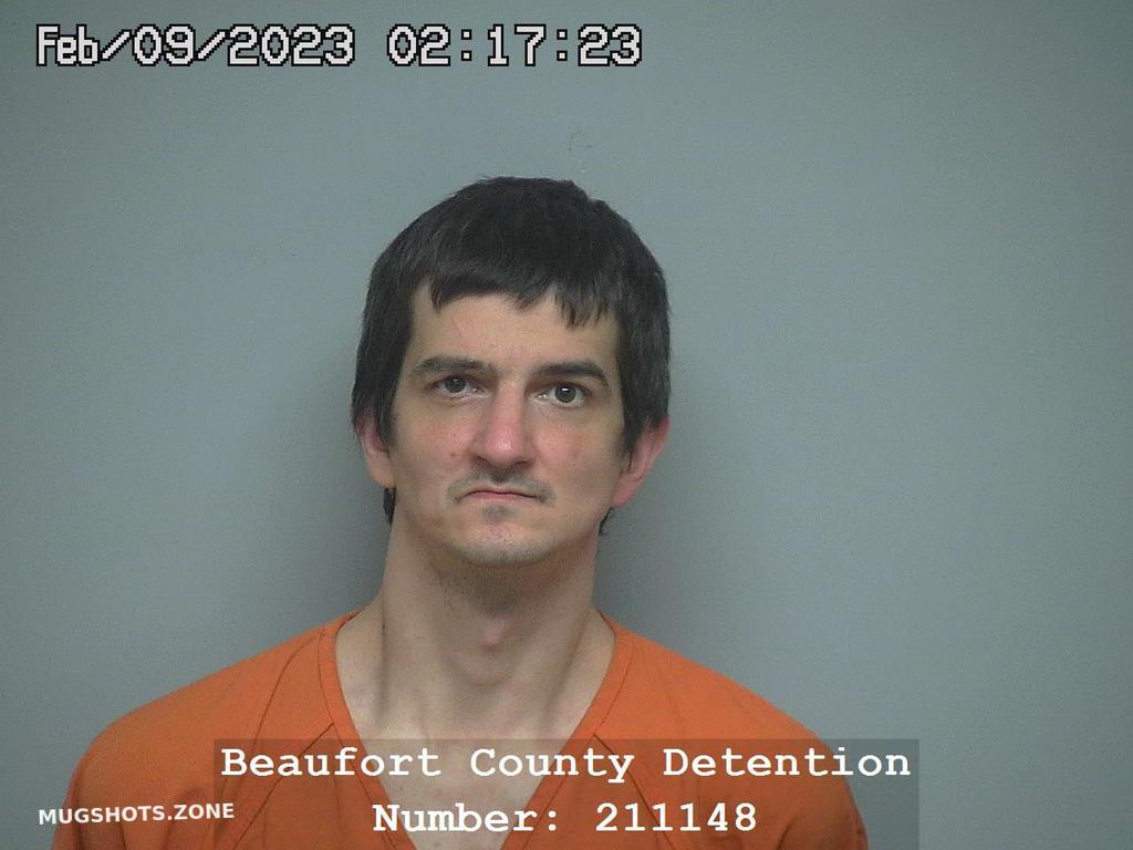 RYAN WESLEY RHOADES 02/09/2023 Beaufort County Mugshots Zone