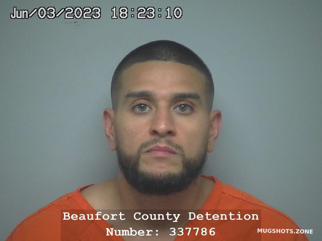 Leo Ernesto Chicas 06 03 2023 Beaufort County Mugshots Zone