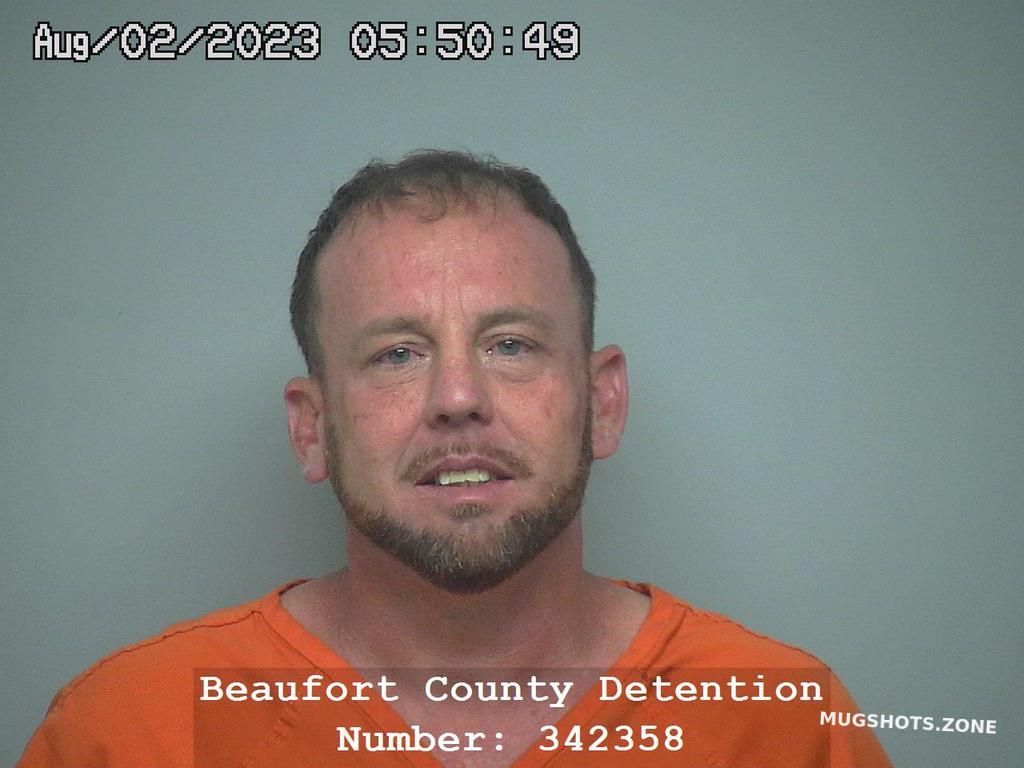 Justin Bradley Remington 08 01 2023 Beaufort County Mugshots Zone