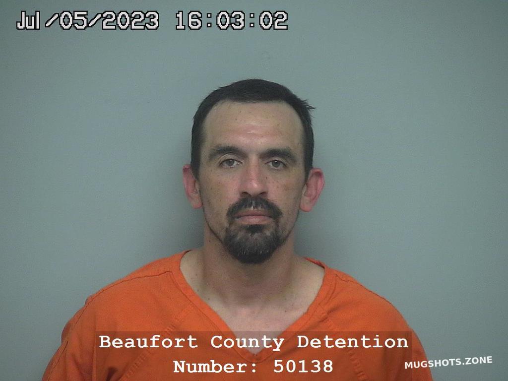 ERIC LEE PETERS 08/03/2023 Beaufort County Mugshots Zone