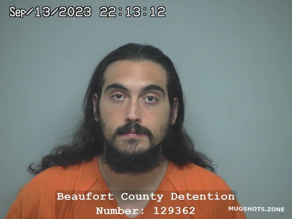 NICHOLAS GREGORY JACQUIN 09/13/2023 Beaufort County Mugshots Zone