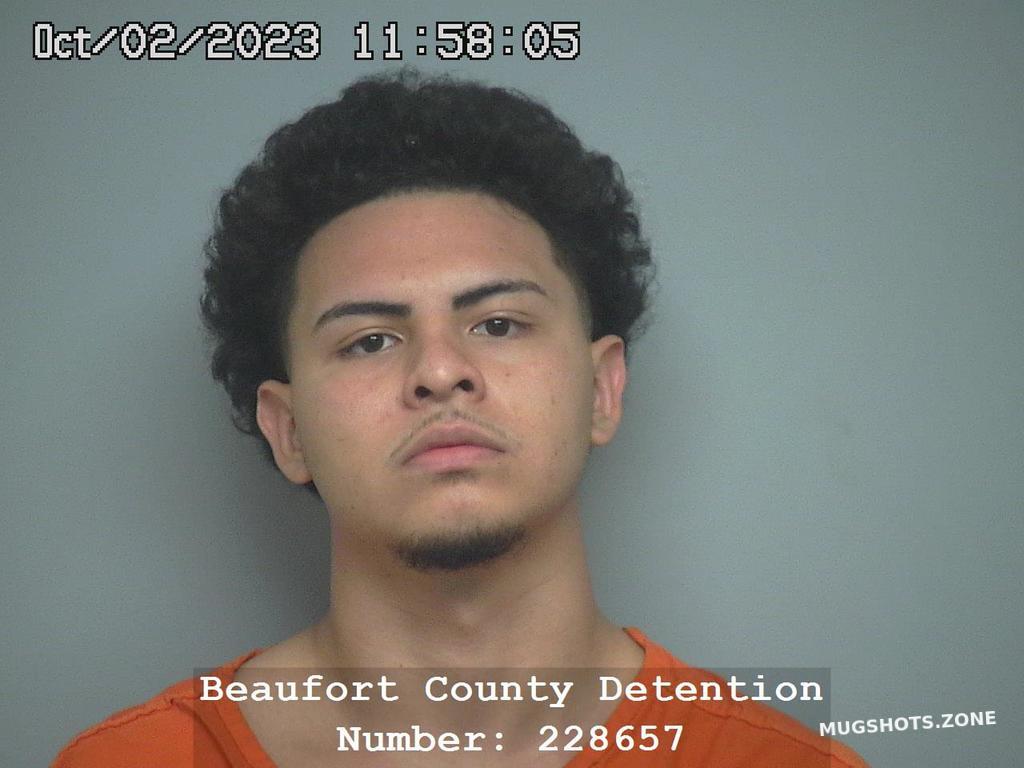 Osiel Romero 10 02 2023 Beaufort County Mugshots Zone