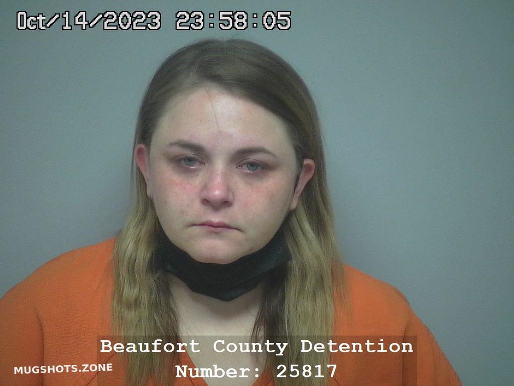 CAROLINE VICTORIA UZZOLINO 10/15/2023 - Beaufort County Mugshots Zone