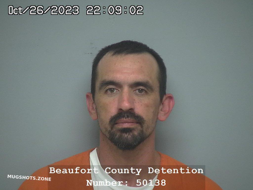 ERIC LEE PETERS 10/26/2023 Beaufort County Mugshots Zone