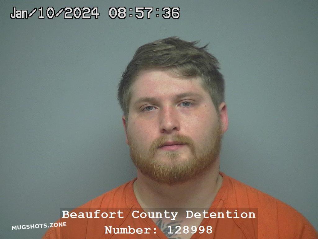 ZACHARY DEAN MCPEEK 01/10/2024 - Beaufort County Mugshots Zone