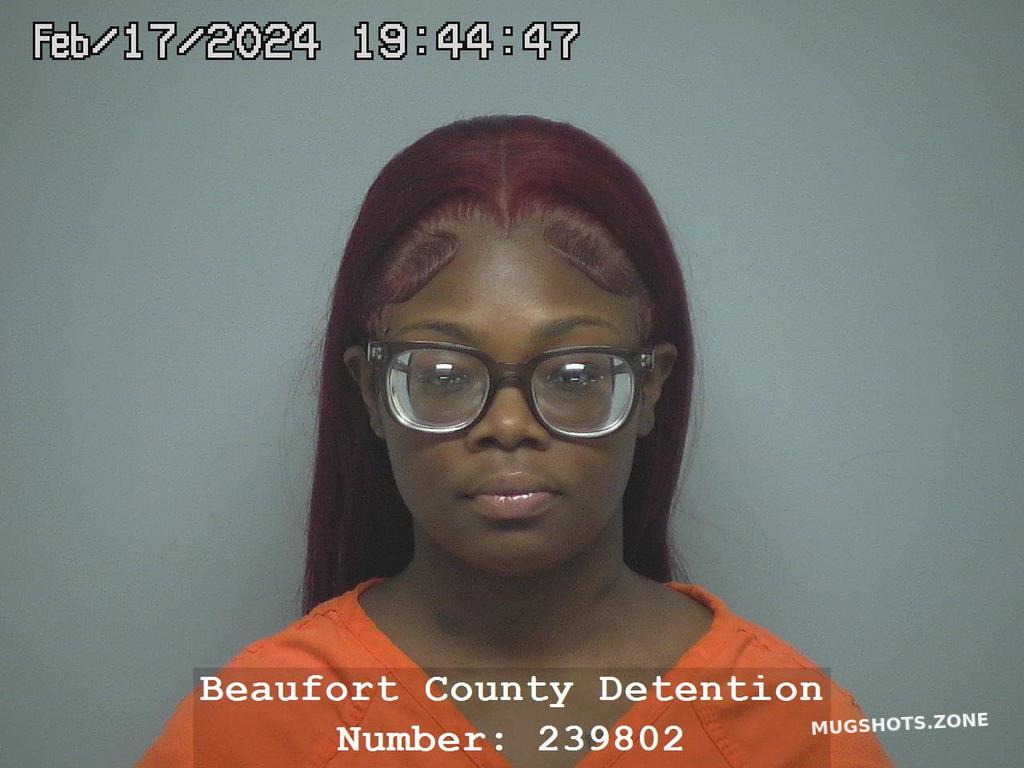 Saniya Anastasi Lovett 02172024 Beaufort County Mugshots Zone