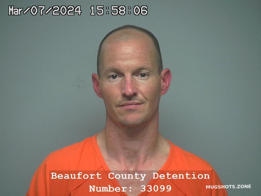 Thomas Daniel Vanderhoof 03 07 2024 Beaufort County Mugshots Zone