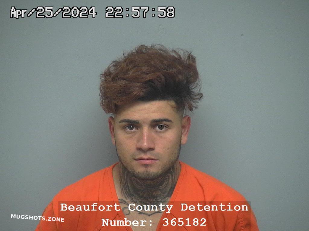 ANTHONY JAVIER RIVERA SABILLON 04/25/2024 - Beaufort County Mugshots Zone