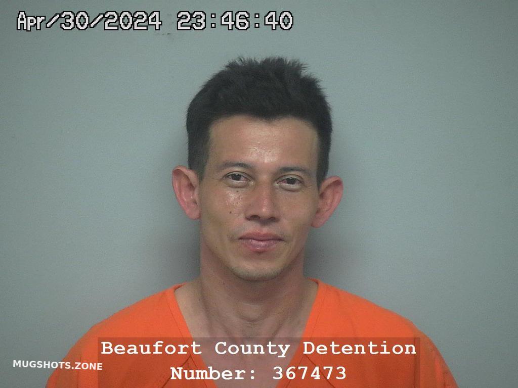 JOSE LEONIDAS HERNANDEZ MEDINA 05/01/2024 Beaufort County Mugshots Zone