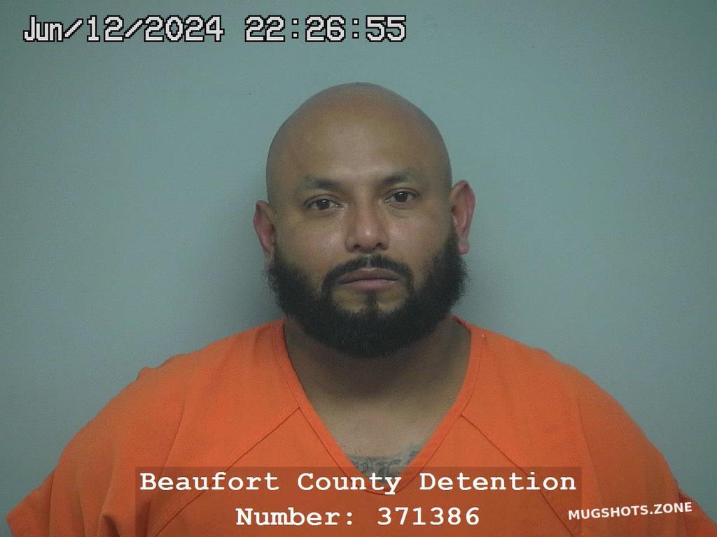 AURELIO MARTINEZ VILLA 06/12/2024 - Beaufort County Mugshots Zone