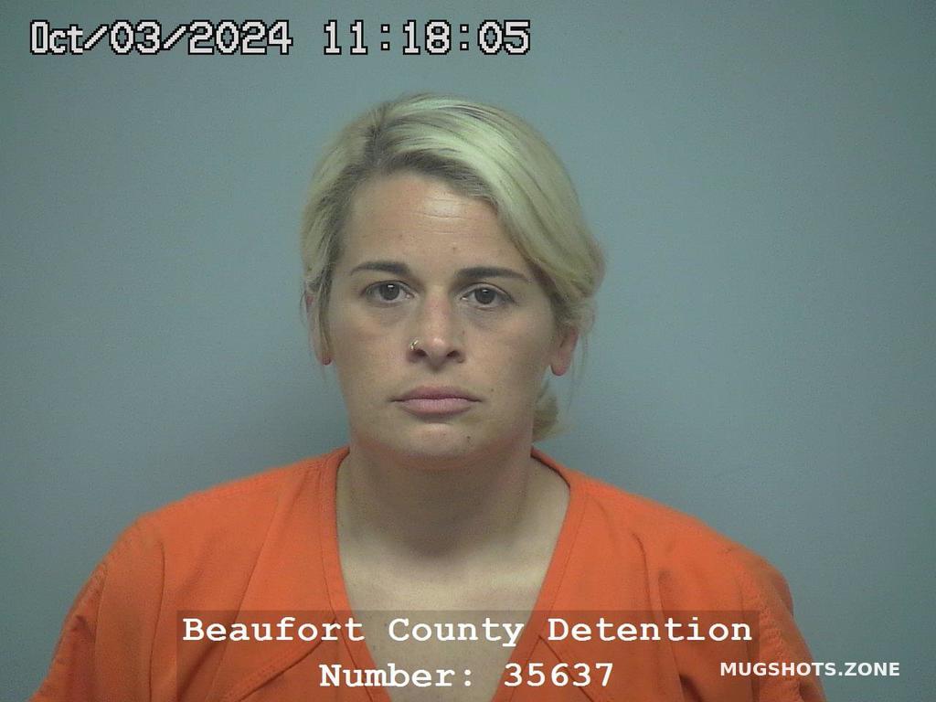 JENNIFER ANN CARLI 10/03/2024 Beaufort County Mugshots Zone