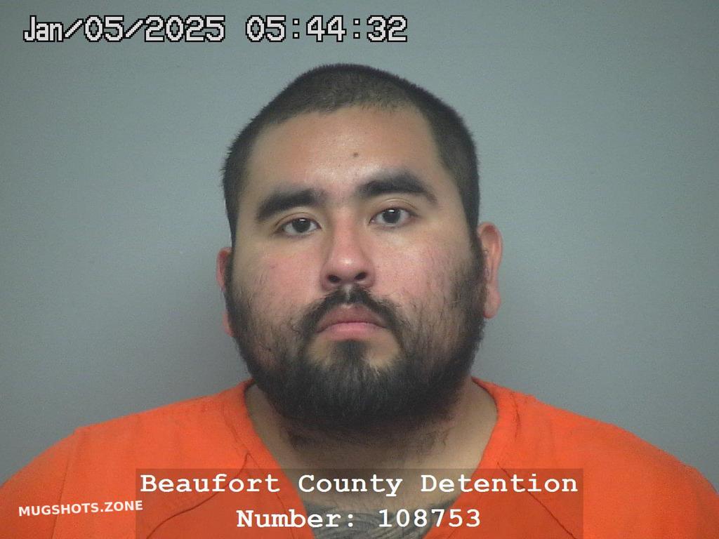 ERIK JESUS ROBLAS 01/05/2025 - Beaufort County Mugshots Zone