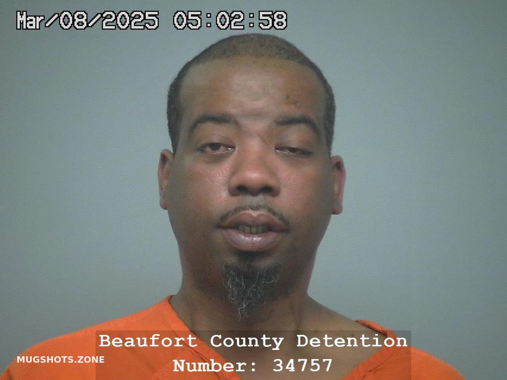 JAMES DEQUAN JONES 03/08/2025 Beaufort County Mugshots Zone