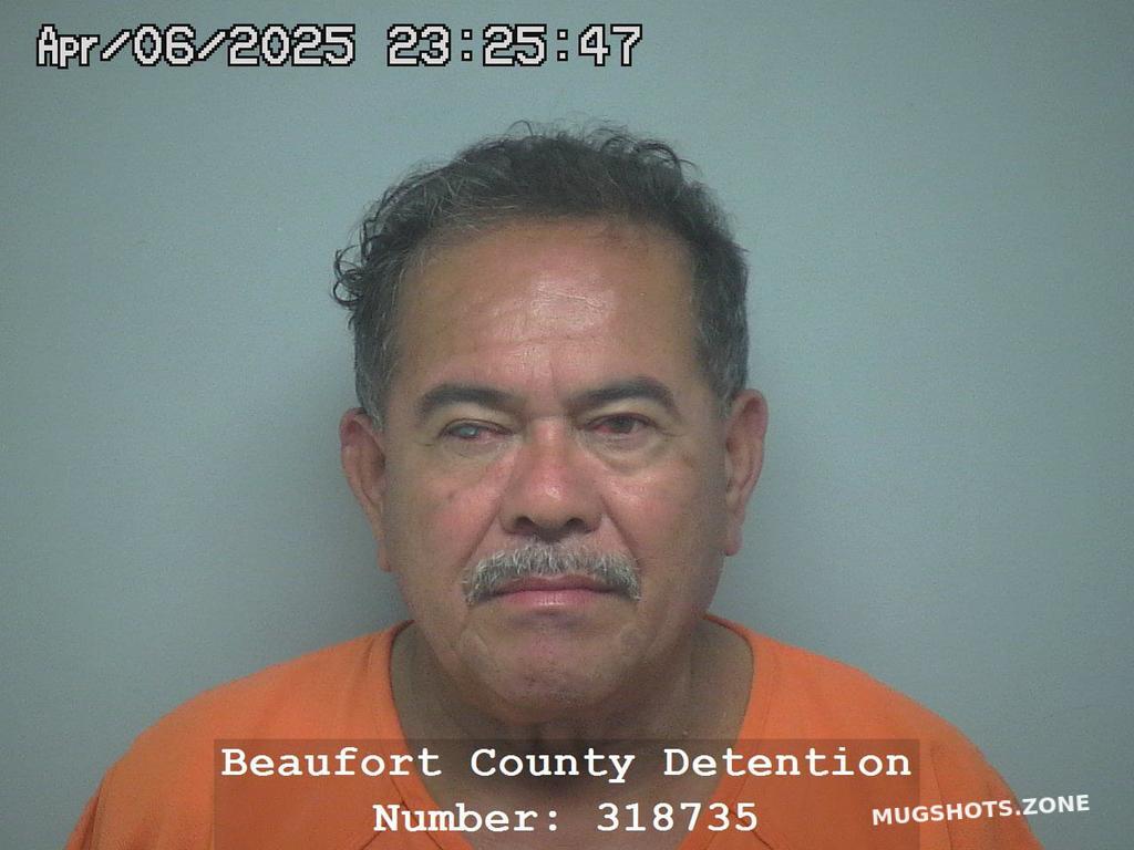 GERARDO LOPEZ 04/07/2025 Beaufort County Mugshots Zone