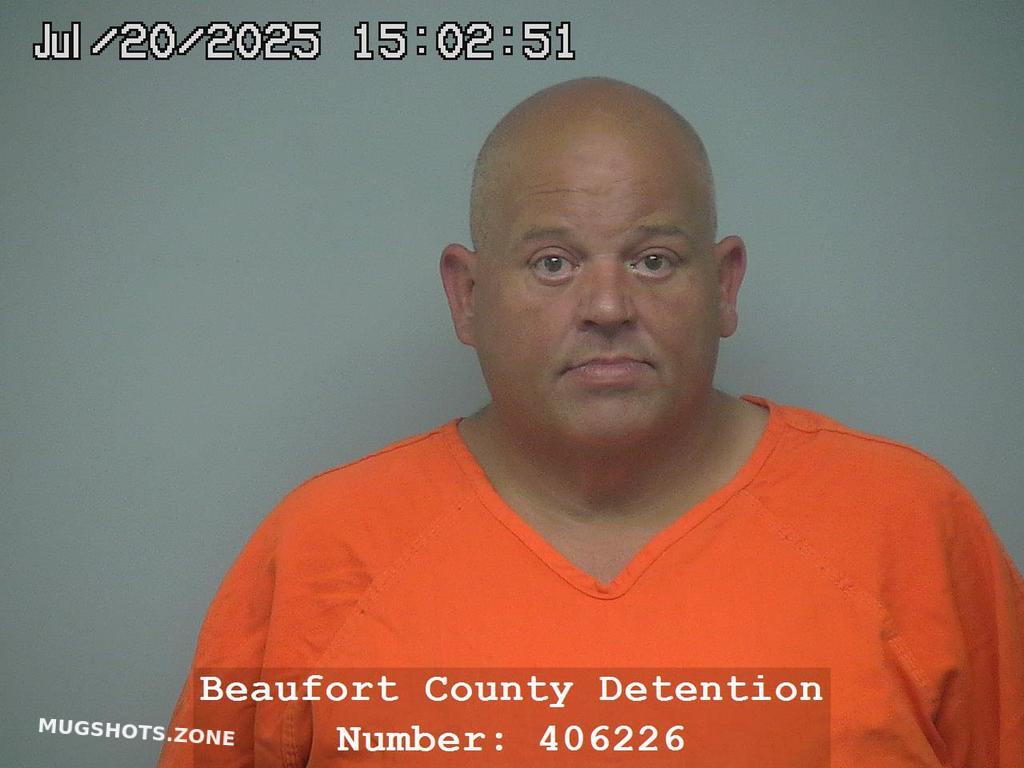 GREGORY DARRELL HOLMAN 07/20/2025 - Beaufort County Mugshots Zone