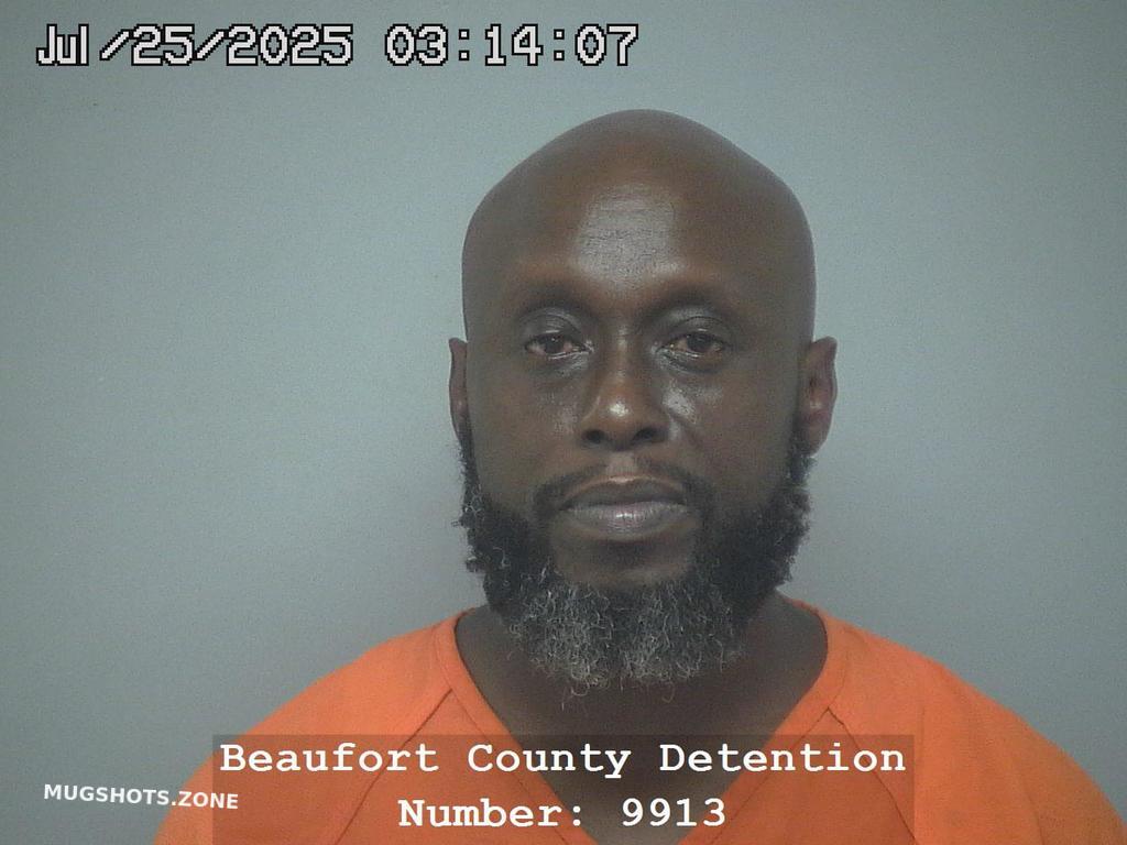 THOMAS GENERAL 07/25/2025 Beaufort County Mugshots Zone